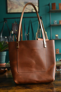 The Meadowsweet Tote - Brown