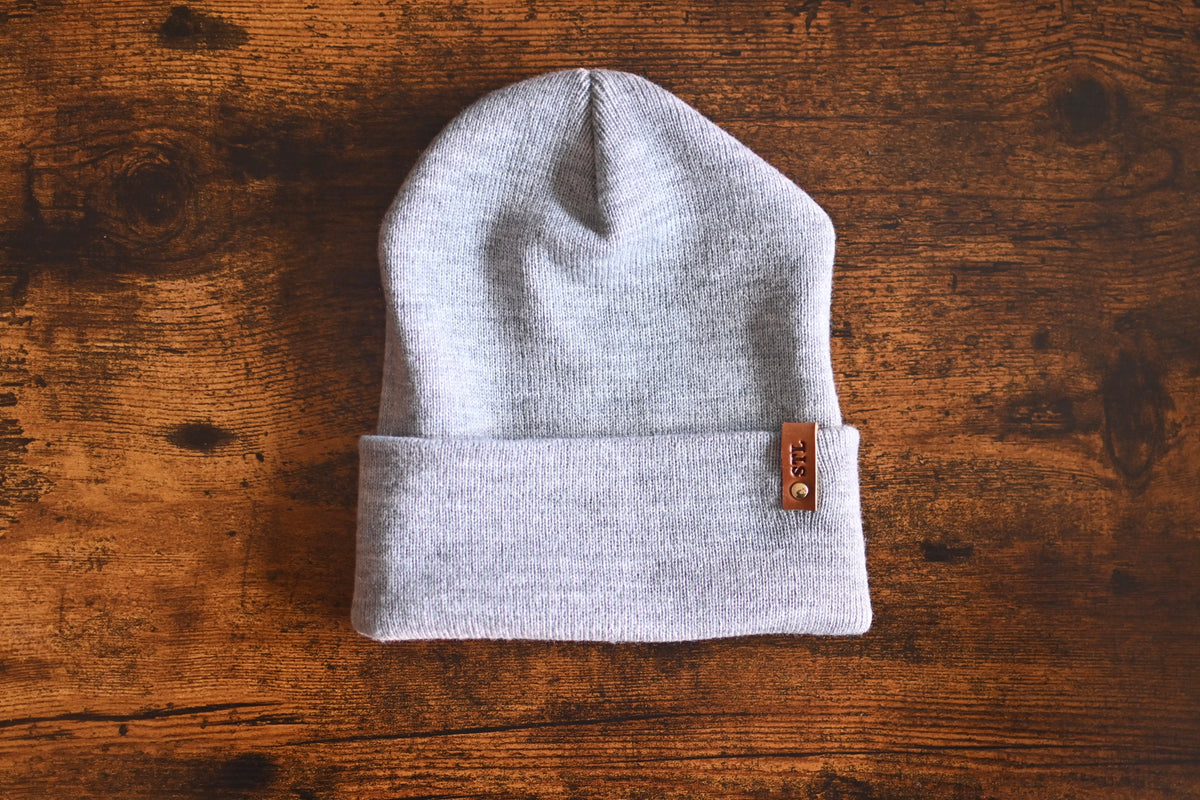 STL Leather Tag Beanie – Ansgar Leather Co