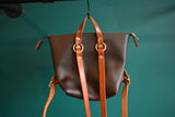 The Aspen - Dark Brown and Medium Brown - Zipper