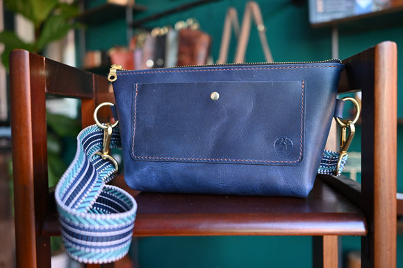 Navy Sling Bag