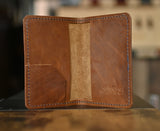 The Pierce Passport Wallet - Brown