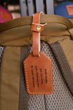 Leather Luggage Tag