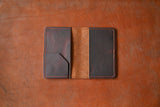 The Pierce Passport Wallet - Burgundy