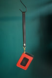 Red and Black Wristlet