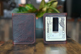 The Pikes 4 Money Clip - Tobacco and Tan