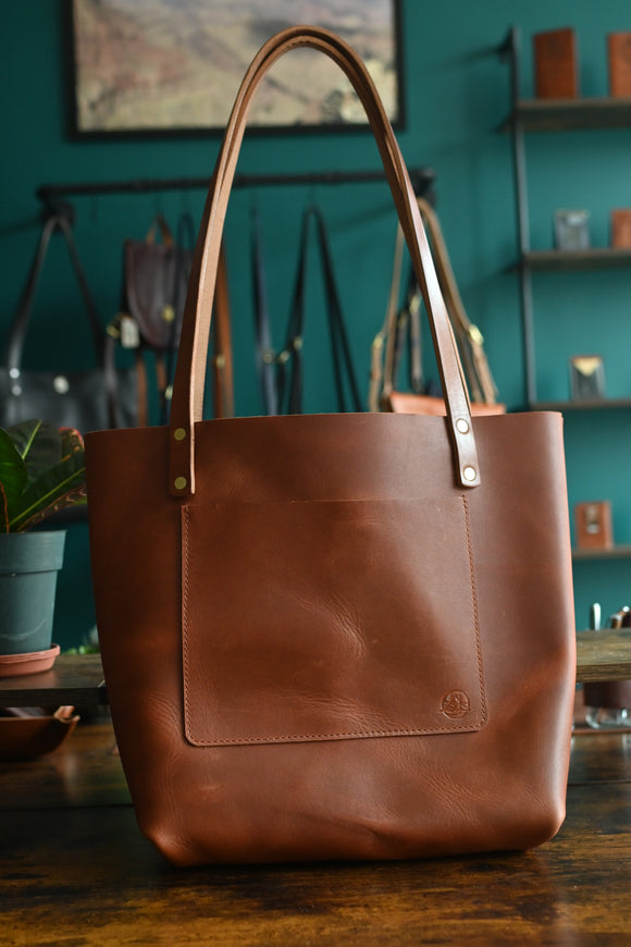 The Meadowsweet Tote - Brown