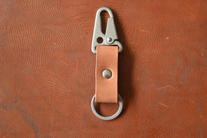 Leather Key Clip