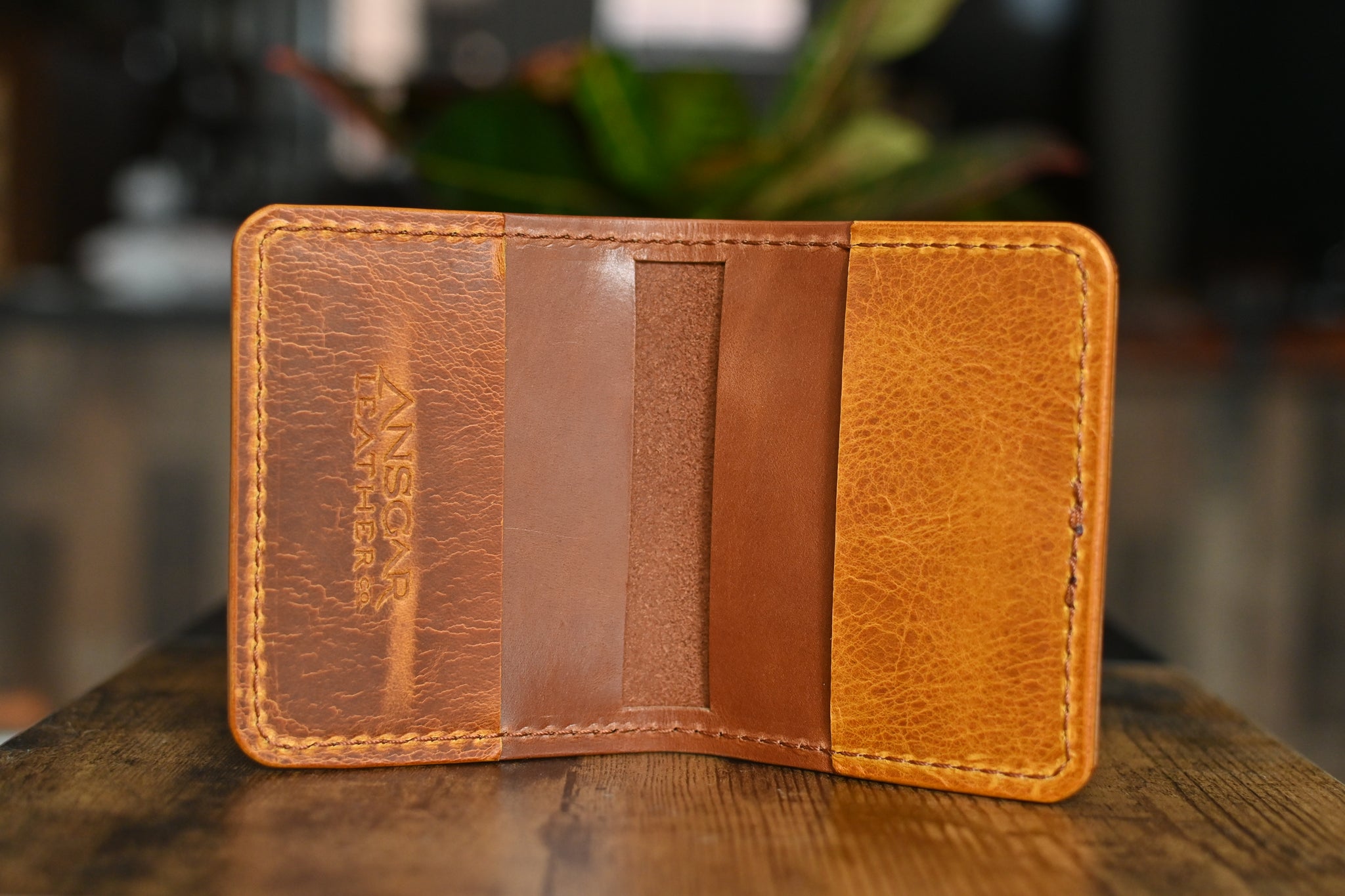 The Kit Carson - Tobacco and Brown – Ansgar Leather Co