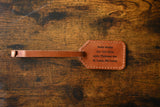 Leather Luggage Tag