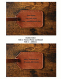 Leather Luggage Tag