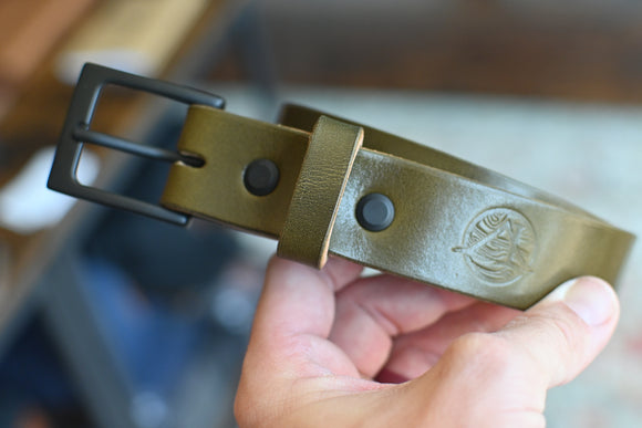 The Blue Ridge Belt - Olive