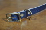 Navy Dog Collar